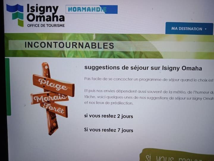 Appartamento Poisson Isigny-sur-Mer Esterno foto